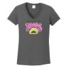 Ladies Heavy Cotton ™ 100% Cotton V Neck T Shirt Thumbnail