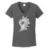 Ladies Heavy Cotton ™ 100% Cotton V Neck T Shirt Thumbnail