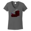 Ladies Heavy Cotton ™ 100% Cotton V Neck T Shirt Thumbnail