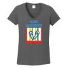 Ladies Heavy Cotton ™ 100% Cotton V Neck T Shirt Thumbnail