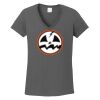 Ladies Heavy Cotton ™ 100% Cotton V Neck T Shirt Thumbnail