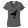 Ladies Heavy Cotton ™ 100% Cotton V Neck T Shirt Thumbnail