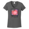 Ladies Heavy Cotton ™ 100% Cotton V Neck T Shirt Thumbnail