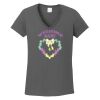 Ladies Heavy Cotton ™ 100% Cotton V Neck T Shirt Thumbnail