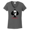 Ladies Heavy Cotton ™ 100% Cotton V Neck T Shirt Thumbnail
