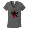 Ladies Heavy Cotton ™ 100% Cotton V Neck T Shirt Thumbnail