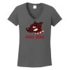 Ladies Heavy Cotton ™ 100% Cotton V Neck T Shirt Thumbnail