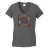 Ladies Heavy Cotton ™ 100% Cotton V Neck T Shirt Thumbnail