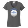 Ladies Heavy Cotton ™ 100% Cotton V Neck T Shirt Thumbnail