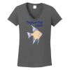Ladies Heavy Cotton ™ 100% Cotton V Neck T Shirt Thumbnail