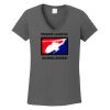 Ladies Heavy Cotton ™ 100% Cotton V Neck T Shirt Thumbnail