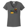 Ladies Heavy Cotton ™ 100% Cotton V Neck T Shirt Thumbnail