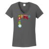 Ladies Heavy Cotton ™ 100% Cotton V Neck T Shirt Thumbnail