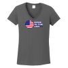 Ladies Heavy Cotton ™ 100% Cotton V Neck T Shirt Thumbnail