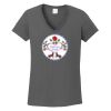 Ladies Heavy Cotton ™ 100% Cotton V Neck T Shirt Thumbnail
