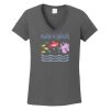 Ladies Heavy Cotton ™ 100% Cotton V Neck T Shirt Thumbnail