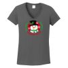 Ladies Heavy Cotton ™ 100% Cotton V Neck T Shirt Thumbnail
