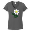 Ladies Heavy Cotton ™ 100% Cotton V Neck T Shirt Thumbnail