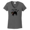 Ladies Heavy Cotton ™ 100% Cotton V Neck T Shirt Thumbnail