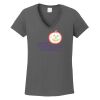 Ladies Heavy Cotton ™ 100% Cotton V Neck T Shirt Thumbnail