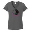 Ladies Heavy Cotton ™ 100% Cotton V Neck T Shirt Thumbnail