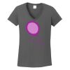 Ladies Heavy Cotton ™ 100% Cotton V Neck T Shirt Thumbnail