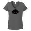 Ladies Heavy Cotton ™ 100% Cotton V Neck T Shirt Thumbnail