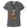 Ladies Heavy Cotton ™ 100% Cotton V Neck T Shirt Thumbnail
