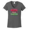 Ladies Heavy Cotton ™ 100% Cotton V Neck T Shirt Thumbnail