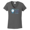 Ladies Heavy Cotton ™ 100% Cotton V Neck T Shirt Thumbnail