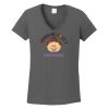 Ladies Heavy Cotton ™ 100% Cotton V Neck T Shirt Thumbnail