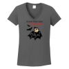 Ladies Heavy Cotton ™ 100% Cotton V Neck T Shirt Thumbnail