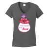 Ladies Heavy Cotton ™ 100% Cotton V Neck T Shirt Thumbnail