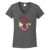 Ladies Heavy Cotton ™ 100% Cotton V Neck T Shirt Thumbnail
