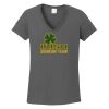 Ladies Heavy Cotton ™ 100% Cotton V Neck T Shirt Thumbnail