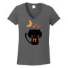 Ladies Heavy Cotton ™ 100% Cotton V Neck T Shirt Thumbnail