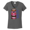Ladies Heavy Cotton ™ 100% Cotton V Neck T Shirt Thumbnail