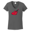 Ladies Heavy Cotton ™ 100% Cotton V Neck T Shirt Thumbnail
