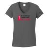 Ladies Heavy Cotton ™ 100% Cotton V Neck T Shirt Thumbnail