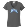 Ladies Heavy Cotton ™ 100% Cotton V Neck T Shirt Thumbnail