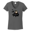 Ladies Heavy Cotton ™ 100% Cotton V Neck T Shirt Thumbnail