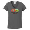 Ladies Heavy Cotton ™ 100% Cotton V Neck T Shirt Thumbnail