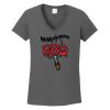 Ladies Heavy Cotton ™ 100% Cotton V Neck T Shirt Thumbnail