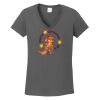 Ladies Heavy Cotton ™ 100% Cotton V Neck T Shirt Thumbnail
