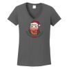 Ladies Heavy Cotton ™ 100% Cotton V Neck T Shirt Thumbnail