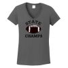 Ladies Heavy Cotton ™ 100% Cotton V Neck T Shirt Thumbnail