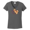 Ladies Heavy Cotton ™ 100% Cotton V Neck T Shirt Thumbnail