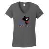 Ladies Heavy Cotton ™ 100% Cotton V Neck T Shirt Thumbnail