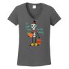 Ladies Heavy Cotton ™ 100% Cotton V Neck T Shirt Thumbnail