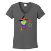 Ladies Heavy Cotton ™ 100% Cotton V Neck T Shirt Thumbnail
